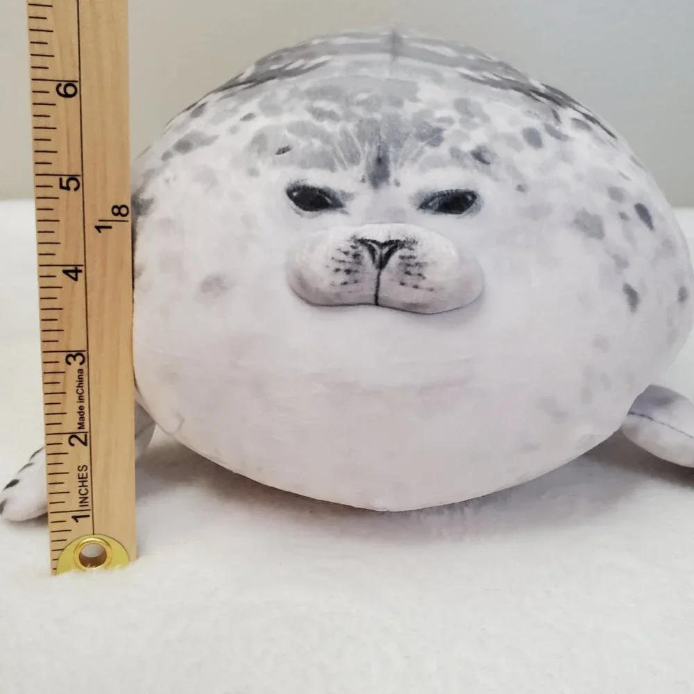 Chubby Seal Pillow Plush Squishy Stuffed Animal Cuddle Soft Stuffed Animal